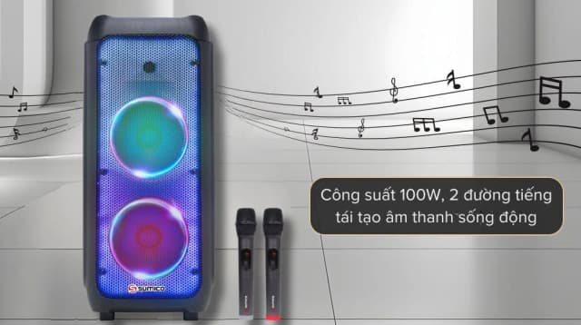 So sánh giá Loa kéo Karaoke Sumico SU802 100W rẻ nhất? - Ảnh 10