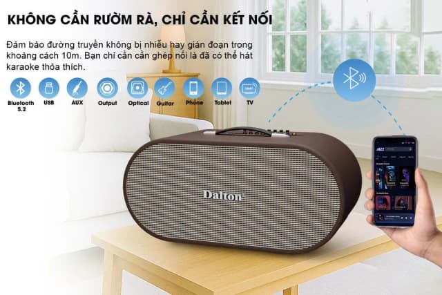 So sánh giá Loa karaoke xách tay Dalton K220C 750W rẻ nhất? - Ảnh 11