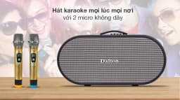 Loa karaoke xách tay Dalton K220C 750W - Giá rẻ nhất hôm nay - Ảnh 20