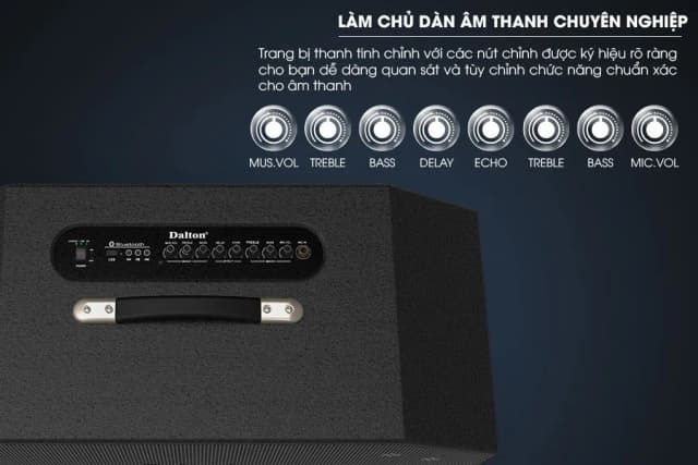 So sánh giá Loa karaoke xách tay Dalton K225H 900W rẻ nhất? - Ảnh 11