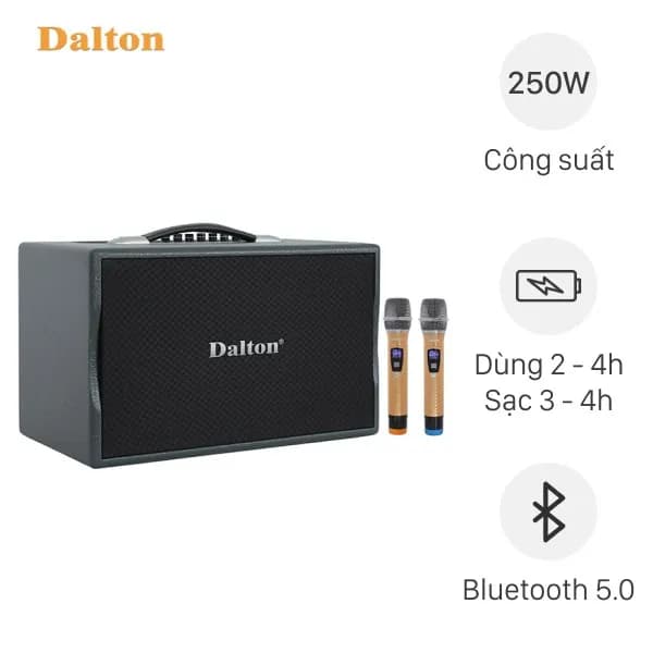 So sánh giá Loa karaoke xách tay Dalton PS-K20A 250W rẻ nhất?