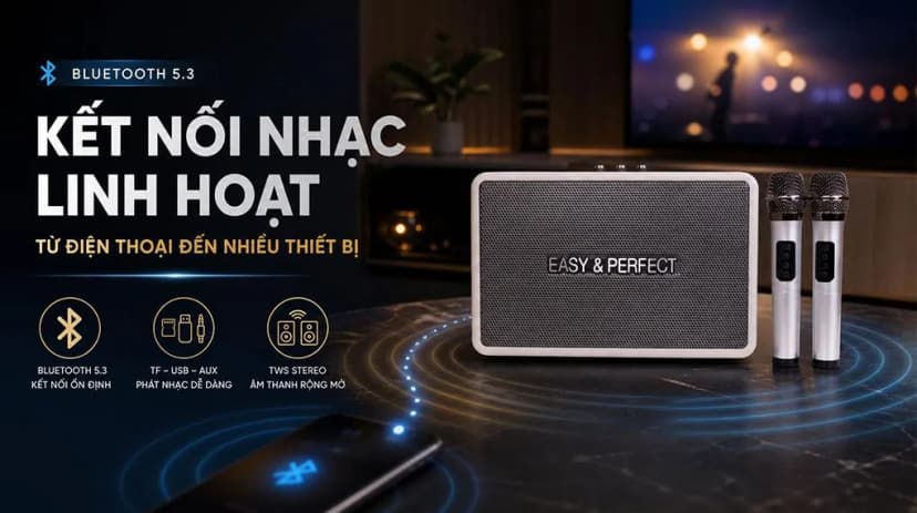 So sánh giá Loa karaoke xách tay Easy & Perfect EP-4205 Pro 60W - Tìm sản phẩm giá rẻ nhất - Ảnh 4