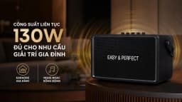 So sánh giá Loa karaoke xách tay Easy & Perfect EP-Tornado 130W - Đen - Tìm sản phẩm giá rẻ nhất - Ảnh 2