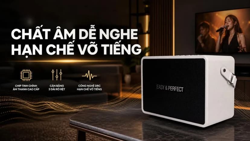 So sánh giá Loa karaoke xách tay Easy & Perfect EP-Volcano 200W - Tìm sản phẩm giá rẻ nhất - Ảnh 5