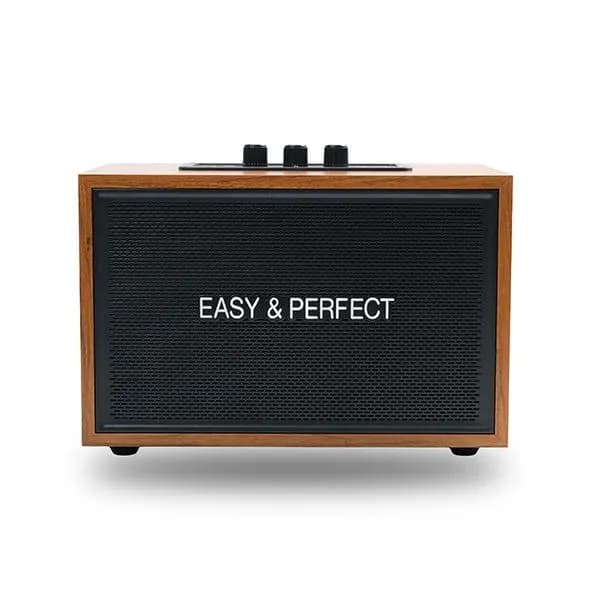 Loa karaoke xách tay Easy & Perfect Lexo 15W Nâu - Giá rẻ nhất hôm nay - Ảnh 1