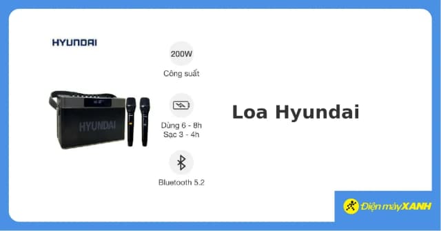 So sánh giá Loa Bluetooth karaoke Hyundai H9S 300W rẻ nhất? - Ảnh 13