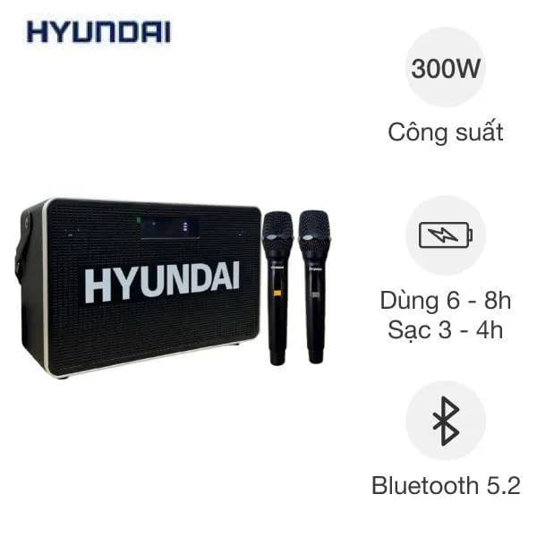 So sánh giá Loa Bluetooth karaoke Hyundai H9S 300W rẻ nhất? - Ảnh 3