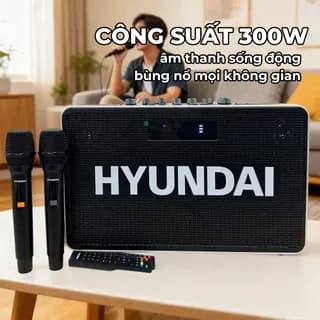 So sánh giá Loa Bluetooth karaoke Hyundai H9S 300W rẻ nhất? - Ảnh 5