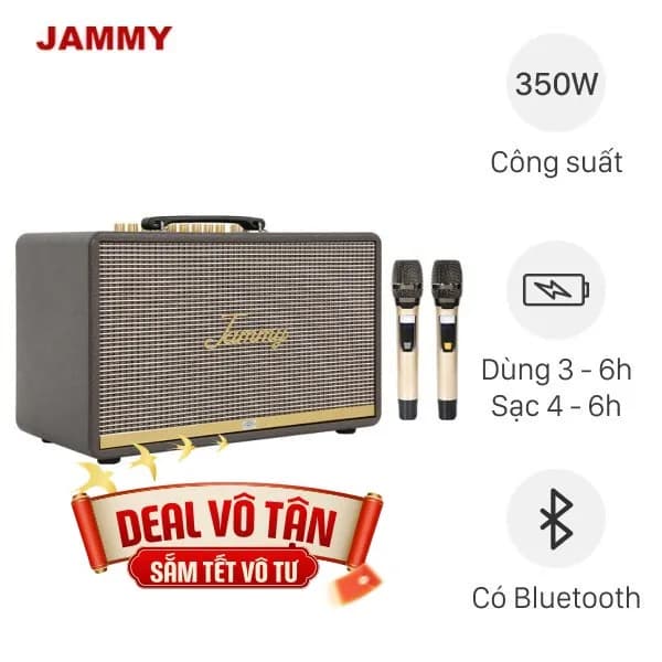 So sánh giá Loa karaoke xách tay Jammy N2070K 350W rẻ nhất?