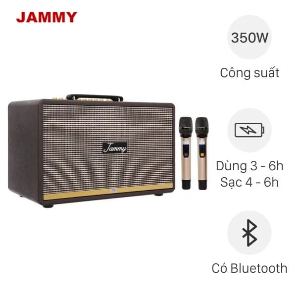 So sánh giá Loa karaoke xách tay Jammy N2070K 350W rẻ nhất? - Ảnh 12