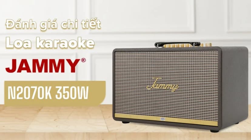 Loa karaoke xách tay Jammy N2070K 350W - Giá rẻ nhất hôm nay - Ảnh 5