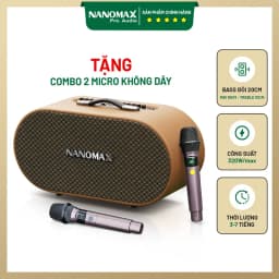 Loa karaoke xách tay Nanomax X-920 420W - Giá rẻ nhất hôm nay - Ảnh 5