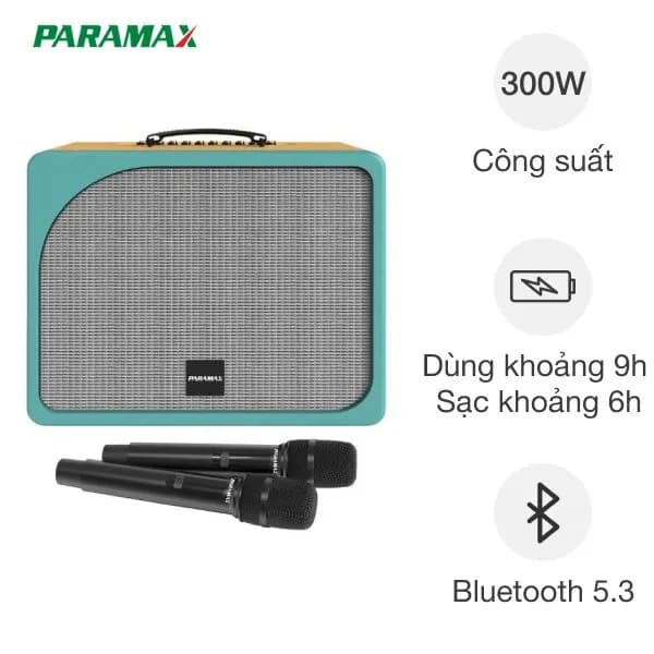 So sánh giá Loa karaoke xách tay Paramax Evox Vàng 300W - Tìm sản phẩm giá rẻ nhất - Ảnh 1
