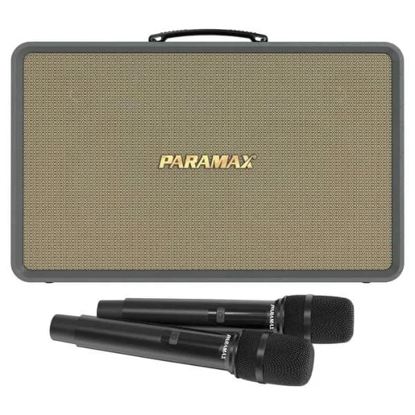 Loa karaoke xách tay PARAMAX Karat S Xám 300W - Ảnh 3