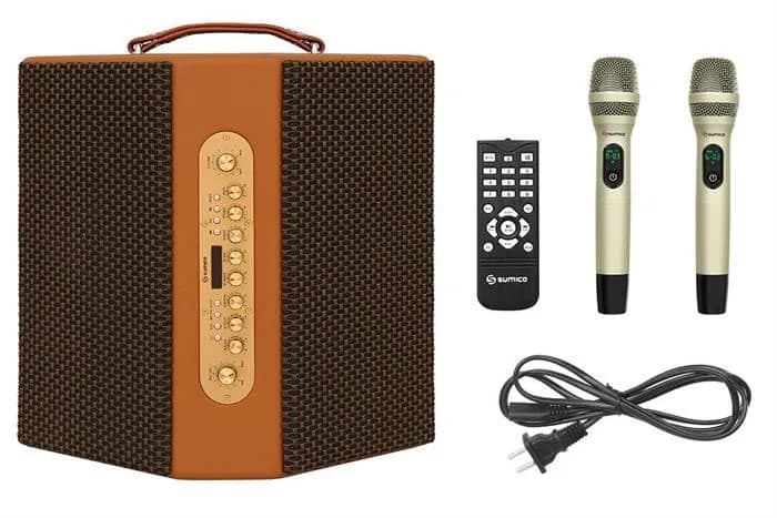 Loa karaoke xách tay Sumico Hexagon 150W - Giá rẻ nhất hôm nay - Ảnh 1