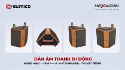 Loa karaoke xách tay Sumico Hexagon 150W - Giá rẻ nhất hôm nay - Ảnh 15