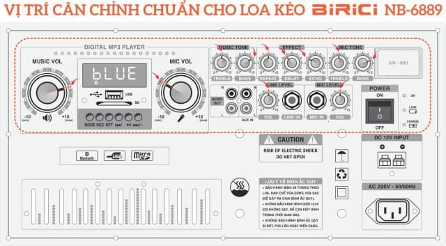 So sánh giá Loa kéo karaoke Birici NB-6889 1200W rẻ nhất? - Ảnh 12