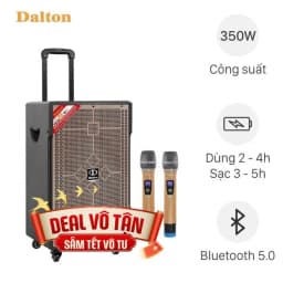 Loa kéo karaoke Dalton TS-12G350N 350W - Giá rẻ nhất hôm nay - Ảnh 1