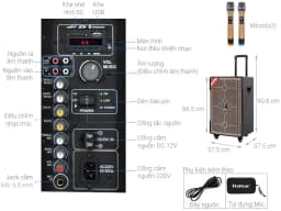 Loa kéo karaoke Dalton TS-12G350N 350W - Giá rẻ nhất hôm nay - Ảnh 7