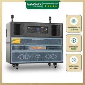 So sánh giá Loa kéo karaoke Nanomax Pro-9500 3600W rẻ nhất? - Ảnh 9