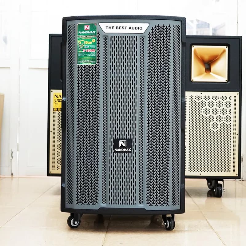 Loa kéo karaoke Nanomax X-2000 1100W - Giá rẻ nhất hôm nay - Ảnh 11