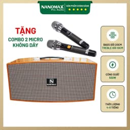 Loa kéo karaoke Nanomax X-2000 1100W - Giá rẻ nhất hôm nay - Ảnh 16