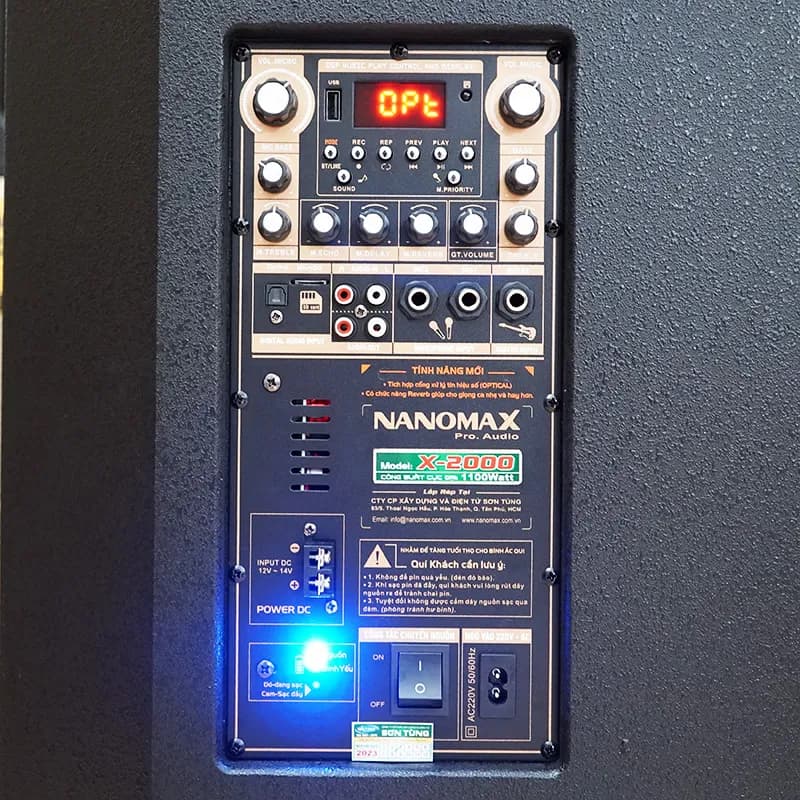 Loa kéo karaoke Nanomax X-2000 1100W - Giá rẻ nhất hôm nay - Ảnh 20