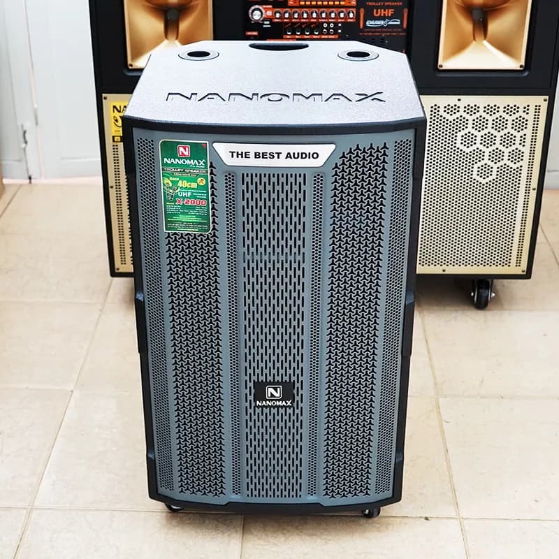 Loa kéo karaoke Nanomax X-2000 1100W - Giá rẻ nhất hôm nay - Ảnh 6