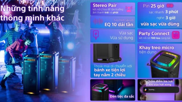So sánh giá Loa kéo karaoke Sony ULT Tower 9 SRS-ULT900/CSP6 800W rẻ nhất? - Ảnh 10