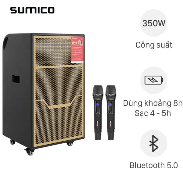 So sánh giá Loa kéo karaoke Sumico DSP40 350W rẻ nhất? - Ảnh 3