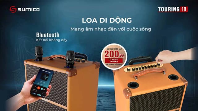 So sánh giá Loa kéo Sumico Touring 10 200W rẻ nhất? - Ảnh 11