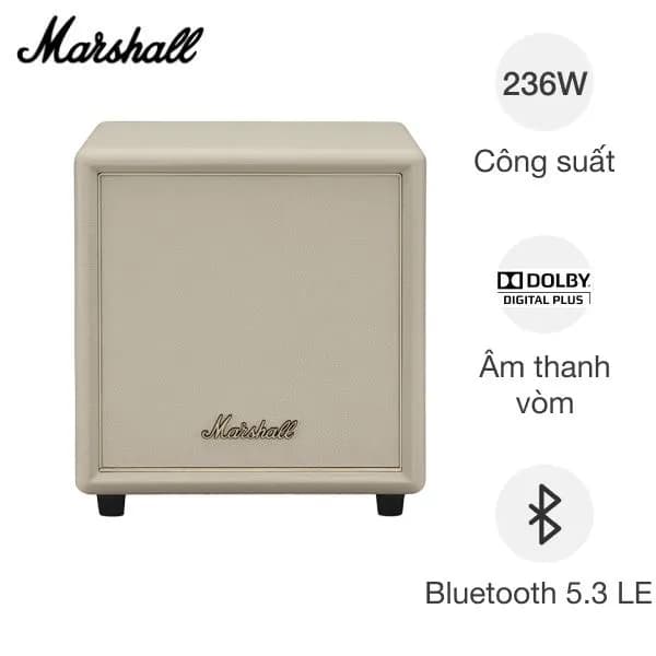 Loa siêu trầm Marshall Heston Sub 200 Kem - Giá rẻ nhất hôm nay - Ảnh 1