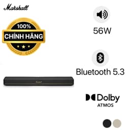 So sánh giá Loa thanh Marshall Soundbar Heston 60 Kem - Tìm sản phẩm giá rẻ nhất - Ảnh 2