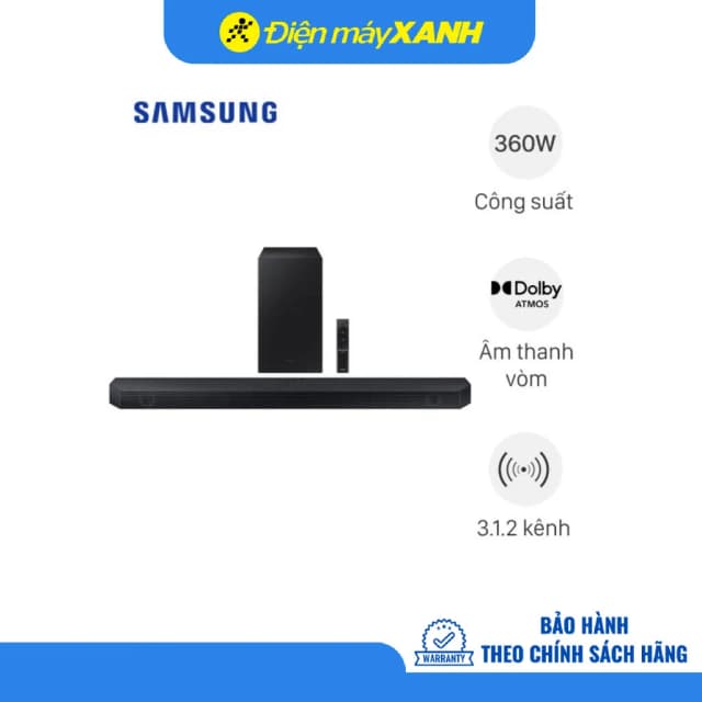 Top 1 so sánh giá Bộ loa thanh Samsung HW-Q600C/XV 360W - Tìm sản phẩm giá rẻ nhất - Ảnh 3