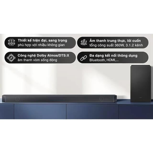 Top 1 so sánh giá Bộ loa thanh Samsung HW-Q600C/XV 360W - Tìm sản phẩm giá rẻ nhất - Ảnh 29