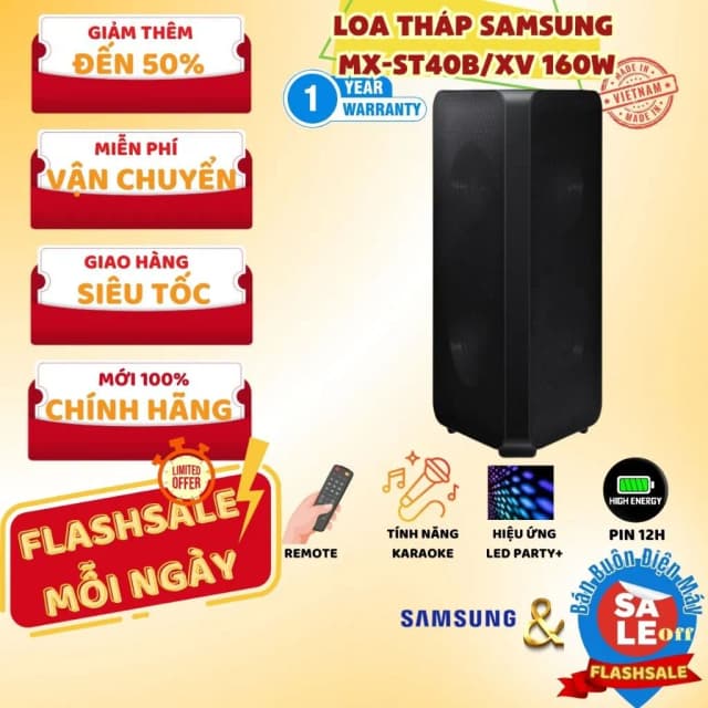 Top 1 so sánh giá Loa tháp di động Samsung MX-ST40F 160W - Tìm sản phẩm giá rẻ nhất - Ảnh 60