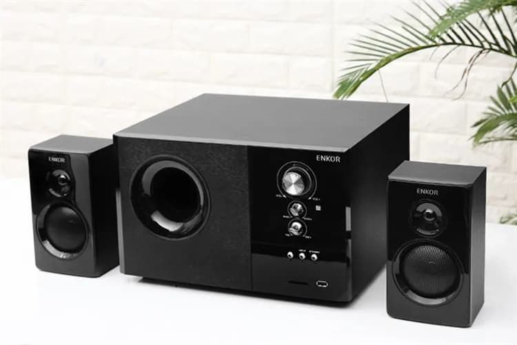 Loa vi tính Bluetooth Enkor S2880 Đen - Giá rẻ nhất hôm nay - Ảnh 1