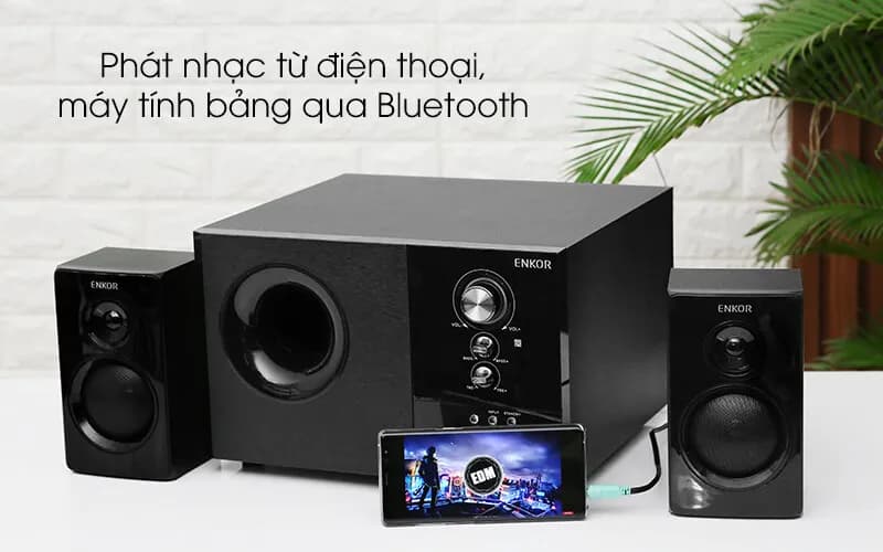 Loa vi tính Bluetooth Enkor S2880 Đen - Giá rẻ nhất hôm nay - Ảnh 17