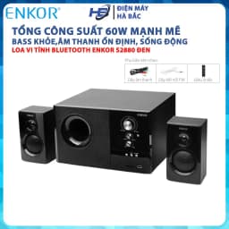 Loa vi tính Bluetooth Enkor S2880 Đen - Giá rẻ nhất hôm nay - Ảnh 19