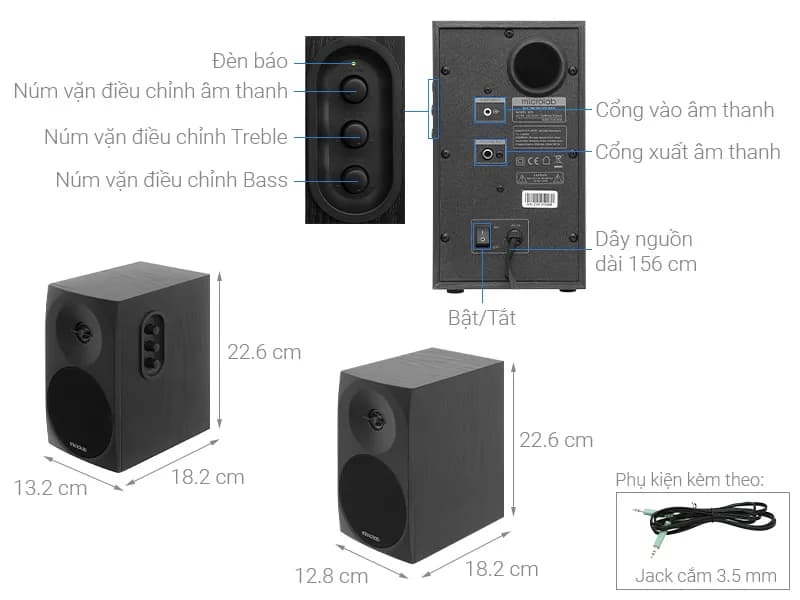 Loa vi tính Bluetooth Microlab B70BT - Giá rẻ nhất hôm nay - Ảnh 5