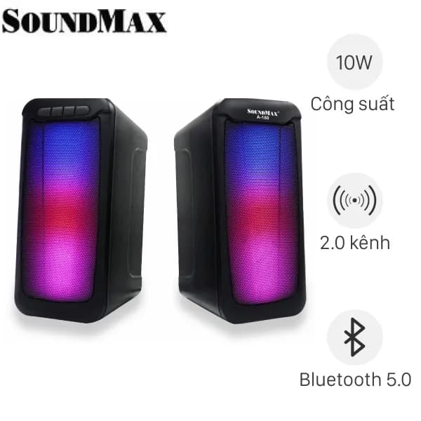 So sánh giá Loa vi tính Bluetooth SoundMax A180 rẻ nhất? - Ảnh 8