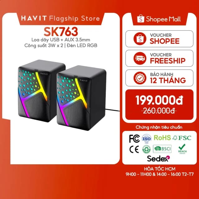 So sánh giá Loa vi tính Havit SK763 rẻ nhất? - Ảnh 7