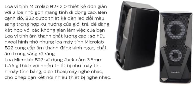 So sánh giá Loa vi tính Microlab B27 rẻ nhất? - Ảnh 20