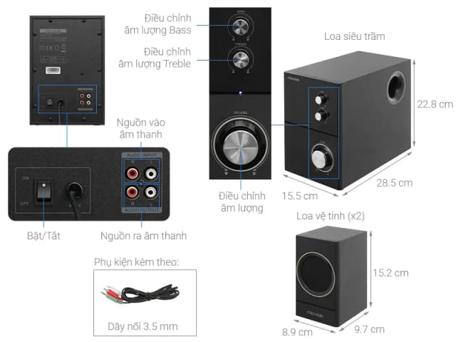 So sánh giá Loa vi tính Microlab M223 rẻ nhất? - Ảnh 14