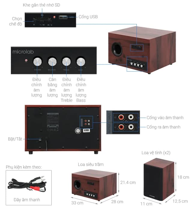 So sánh giá Loa vi tính Microlab M890BT rẻ nhất? - Ảnh 3