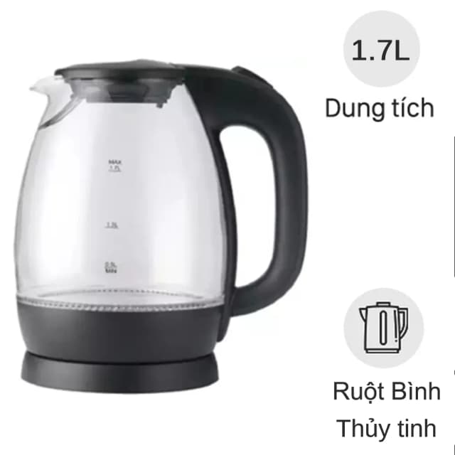 So sánh giá Bình đun siêu tốc Lock&Lock 1.7 lít EJK738BLK rẻ nhất? - Ảnh 8