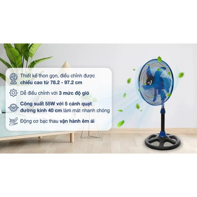So sánh giá Quạt lửng Asia 5 cánh VY538990 55W rẻ nhất? - Ảnh 16