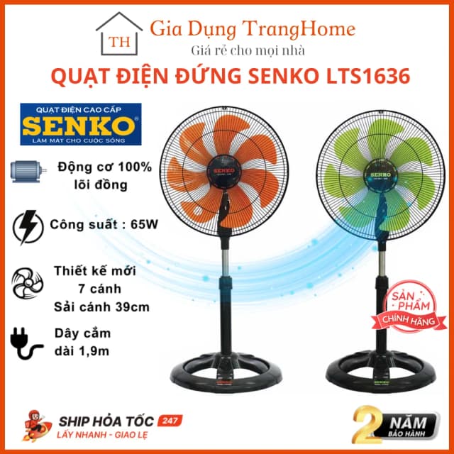 So sánh giá Quạt lửng Senko 7 cánh LTS1636 65W rẻ nhất? - Ảnh 17