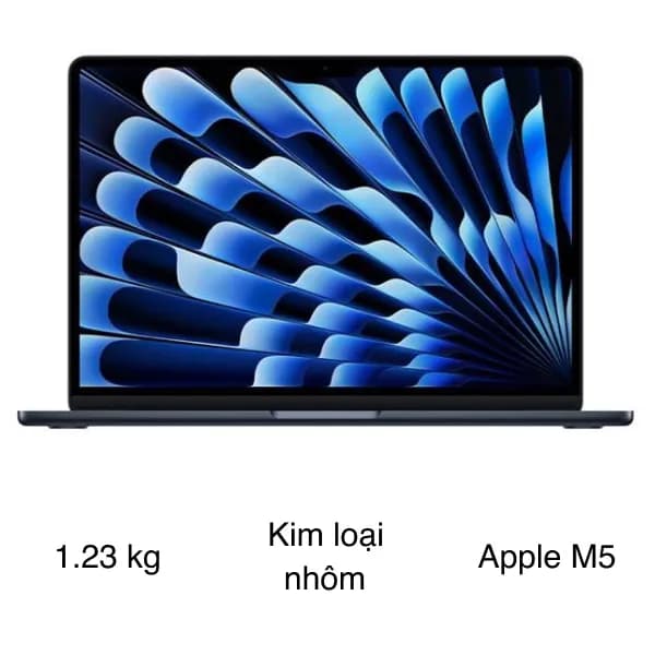 Laptop Macbook Air 13 inch M5 24GB/512GB 70W - Giá rẻ nhất hôm nay - Ảnh 1