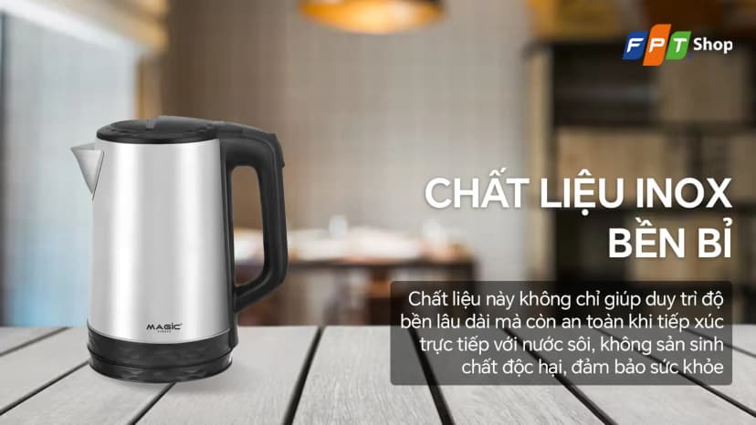 So sánh giá Bình đun siêu tốc Magic 1.8 lít A-072 - Tìm sản phẩm giá rẻ nhất - Ảnh 2